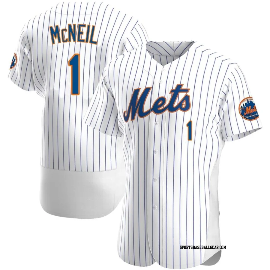 Jeff McNeil Men's New York Mets White Authentic Home Jersey