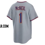 Jeff McNeil Youth New York Mets Gray Replica Away 2.0 Jersey