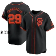 Jeff Samardzija Youth San Francisco Giants Black Limited Alternate Jersey