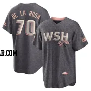 Jeremy De La Rosa Men's Washington Nationals Gray Replica 2022 City Connect Jersey
