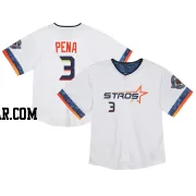 Jeremy Pena Toddler Houston Astros White Limited 2025 City Connect Jersey
