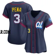 Jeremy Pena Women's Houston Astros Navy Limited American League 2025 All-Star Edition Jersey