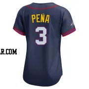 Jeremy Pena Women's Houston Astros Navy Limited American League 2025 All-Star Edition Jersey
