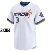 Jeremy Pena Youth Houston Astros White Limited 2025 City Connect Jersey