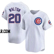 Jerome Walton Youth Chicago Cubs White Limited Home Jersey