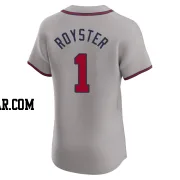 Jerry Royster Men's Atlanta Braves Gray Elite Road Jersey