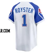 Jerry Royster Youth Atlanta Braves White Limited Throwback Cooperstown Collection Jersey