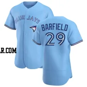 Jesse Barfield Men's Toronto Blue Jays Blue Authentic Powder Alternate Jersey