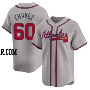Jesse Chavez Men's Atlanta Braves Gray Limited Away Jersey