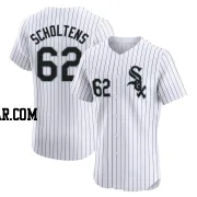 Jesse Scholtens Men's Chicago White Sox White Elite Home Jersey