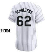 Jesse Scholtens Men's Chicago White Sox White Elite Home Jersey