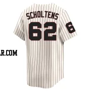 Jesse Scholtens Youth Chicago White Sox Cream Limited Throwback Cooperstown Jersey