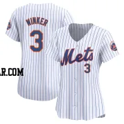 Jesse Winker Women's New York Mets White Limited Home Jersey