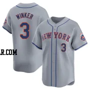 Jesse Winker Youth New York Mets Gray Limited Away Jersey