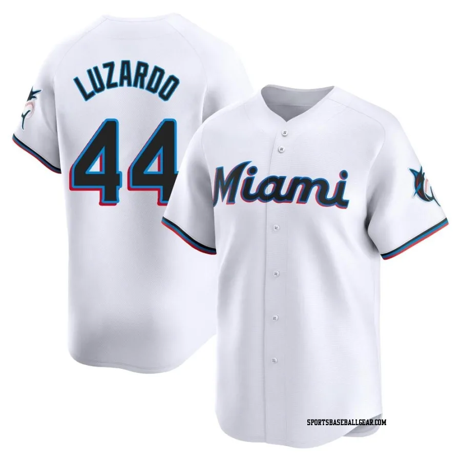 Jesus Luzardo Men's Miami Marlins White Limited Home Jersey