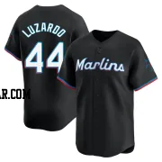 Jesus Luzardo Youth Miami Marlins Black Limited Alternate Jersey