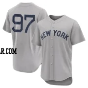 Jesus Rodriguez Men's New York Yankees Gray Authentic 2021 Field of Dreams Jersey