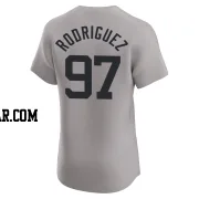 Jesus Rodriguez Men's New York Yankees Gray Elite Road Jersey