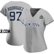 Jesus Rodriguez Women's New York Yankees Gray Replica Road Name 2024 World Series Jersey