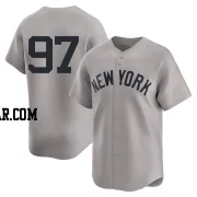 Jesus Rodriguez Youth New York Yankees Gray Limited Away 2nd Jersey