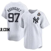 Jesus Rodriguez Youth New York Yankees White Limited Yankee Home 2024 World Series Jersey