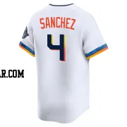 Jesus Sanchez Men's Houston Astros White Limited 2025 City Connect Jersey