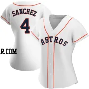 Jesus Sanchez Women's Houston Astros White Authentic Home Jersey