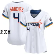 Jesus Sanchez Women's Houston Astros White Limited 2025 City Connect Jersey