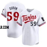 Jhoan Duran Men's Minnesota Twins White Limited Home Jersey