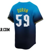 Jhoan Duran Youth Philadelphia Phillies Blue Limited 2024 City Connect Jersey
