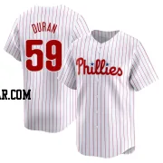 Jhoan Duran Youth Philadelphia Phillies White Limited Home Jersey