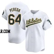 Jhonny Pereda Youth Oakland Athletics White Limited Home Jersey