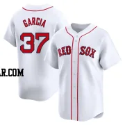 Jhostynxon Garcia Men's Boston Red Sox White Limited Home Jersey