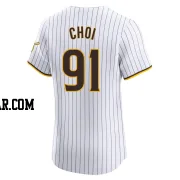 Ji Man Choi Men's San Diego Padres White Elite Home Jersey