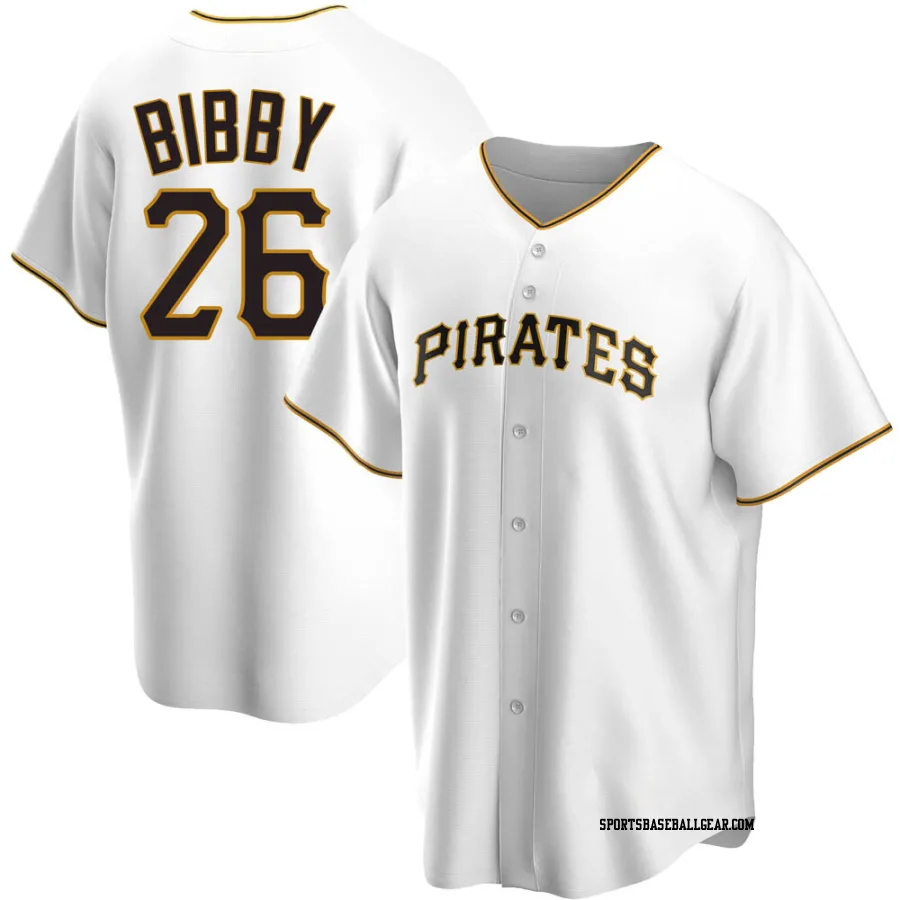 Jim Bibby Men's Pittsburgh Pirates White Replica Home Jersey