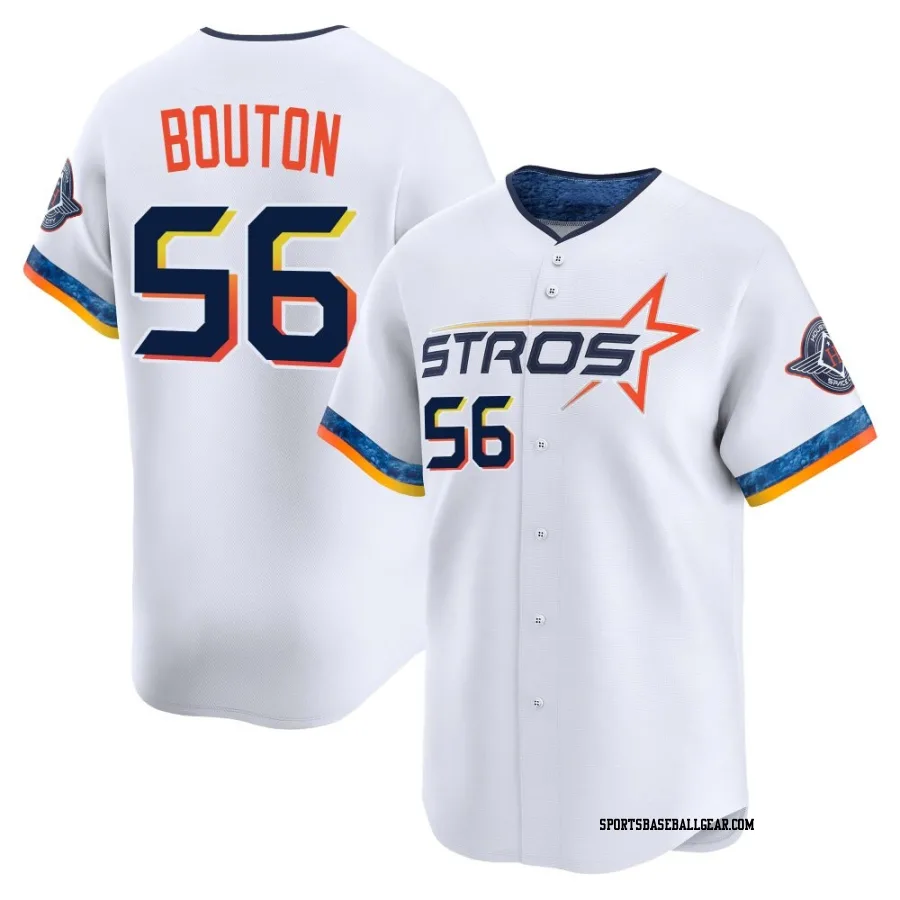 Jim Bouton Youth Houston Astros White Limited 2025 City Connect Jersey