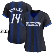 Jim Bunning Women's Detroit Tigers Blue Limited 2024 City Connect Jersey