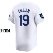 Jim Gilliam Youth Los Angeles Dodgers White Limited 2024 World Tour Seoul Series Home Jersey