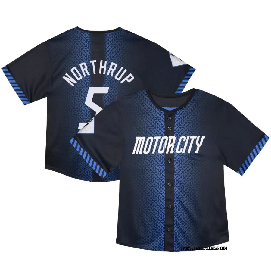 Jim Northrup Toddler Detroit Tigers Blue Limited & Preschool 2024 City Connect Jersey