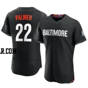 Jim Palmer Men's Baltimore Orioles Black Authentic 2023 City Connect Jersey