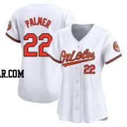 Jim Palmer Women's Baltimore Orioles White Limited Home Jersey