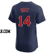 Jim Rice Men's Boston Red Sox Navy Elite Alternate Jersey