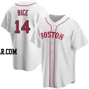 Jim Rice Youth Boston Red Sox White Replica Alternate Jersey