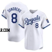 Jim Sundberg Youth Kansas City Royals White Limited Home Jersey