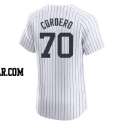 Jimmy Cordero Men's New York Yankees White Elite Home Jersey