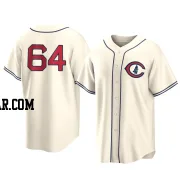 Jimmy Herget Men's Chicago Cubs Cream Replica 2022 Field Of Dreams Jersey