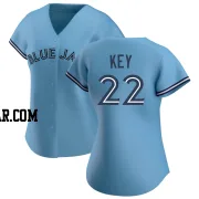 Jimmy Key Women's Toronto Blue Jays Blue Replica Jersey