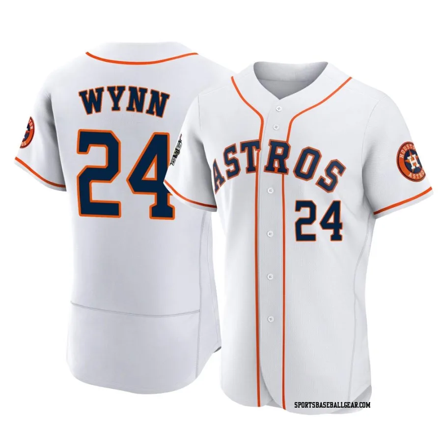 Jimmy Wynn Men's Houston Astros White Authentic 2022 World Series Home Jersey