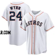 Jimmy Wynn Men's Houston Astros White Replica 2022 World Series Champions Home Jersey