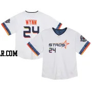 Jimmy Wynn Toddler Houston Astros White Limited 2025 City Connect Jersey